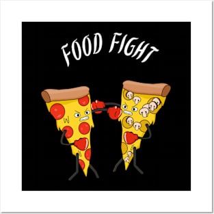 Food Fight Posters and Art